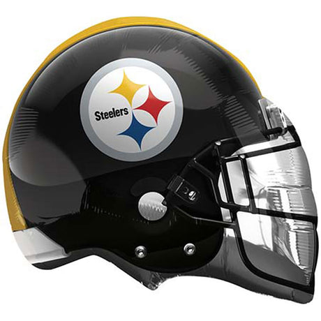 Foil Balloon Pittsburgh Steelers Football Helmet