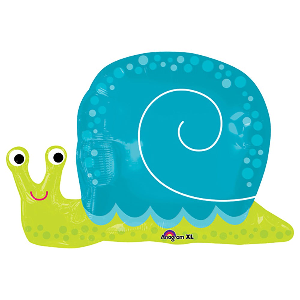 Foil Balloon Happy Snail 22 Inch