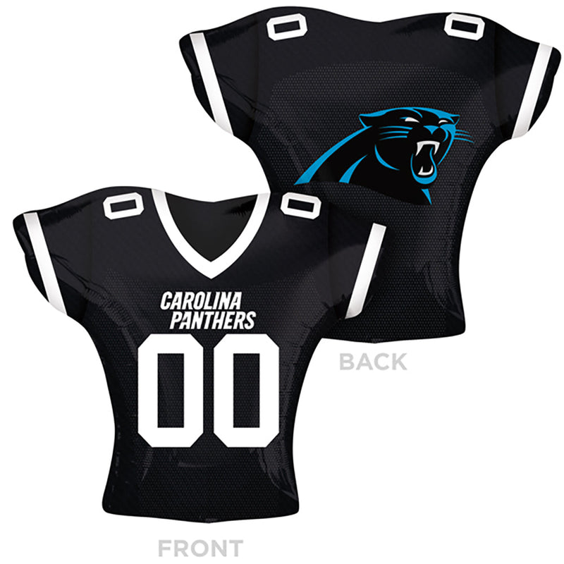 Foil Balloon Carolina Panthers Football Jersey