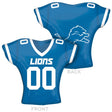 Detroit Lions Football Jersey Foil Balloon