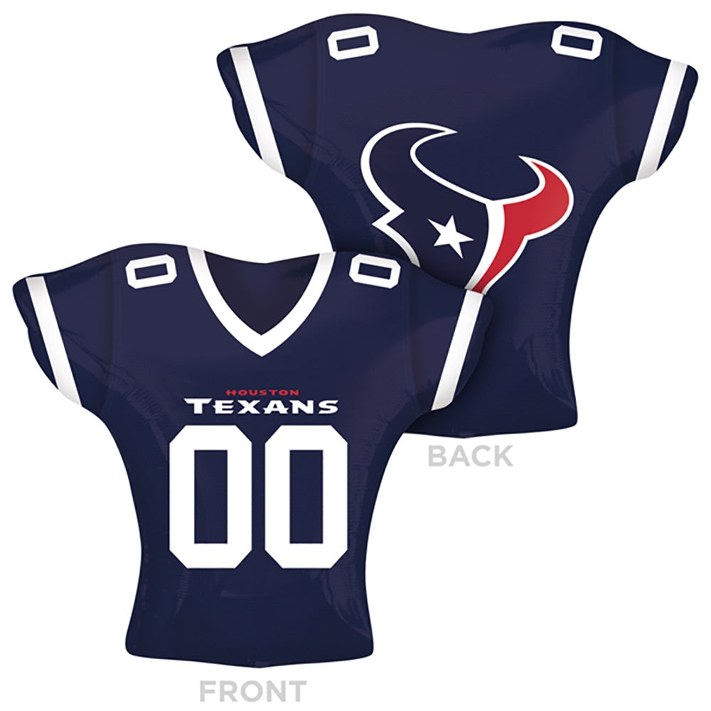 Foil Balloon Houston Texans Football Jersey
