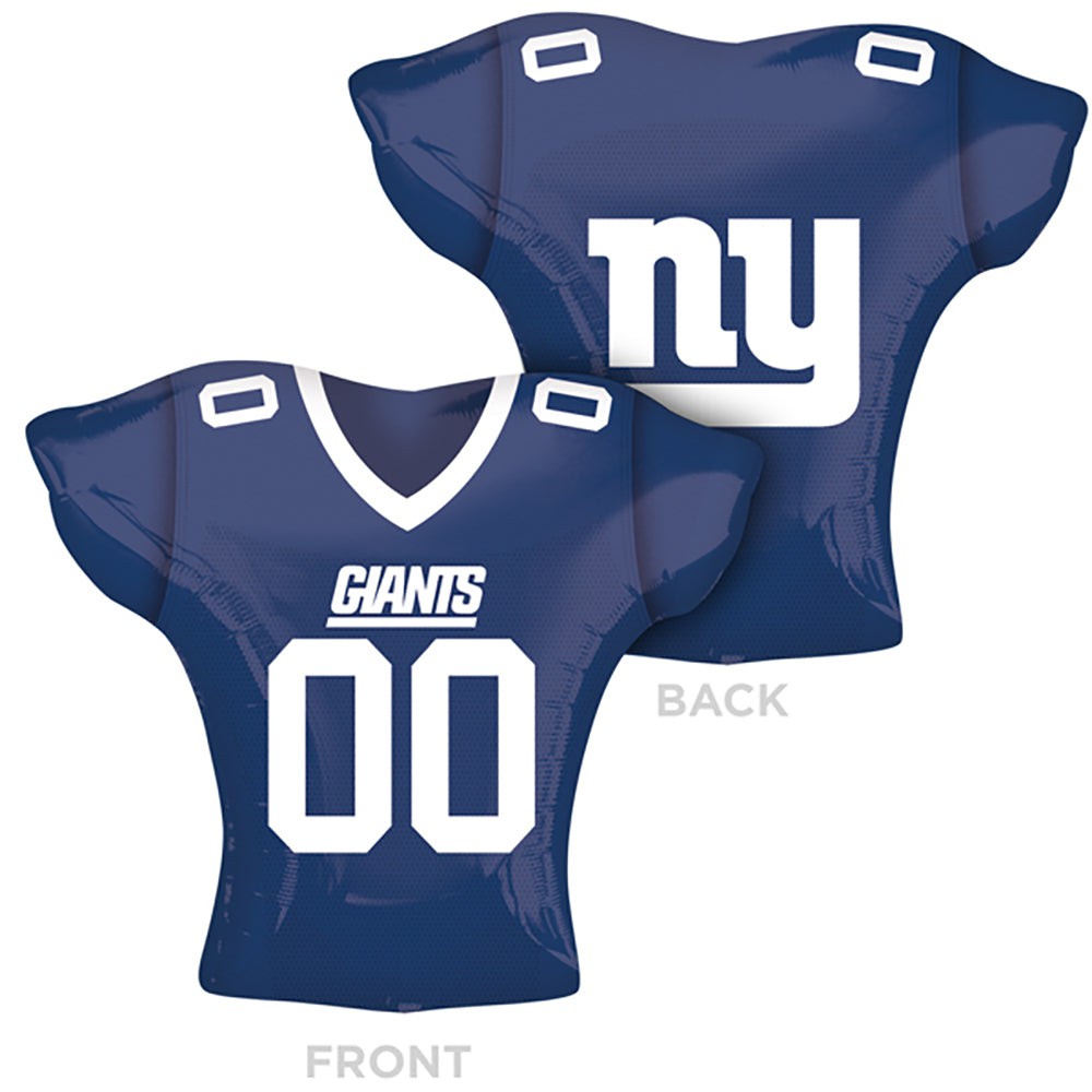 Foil Balloon New York Giants Jersey