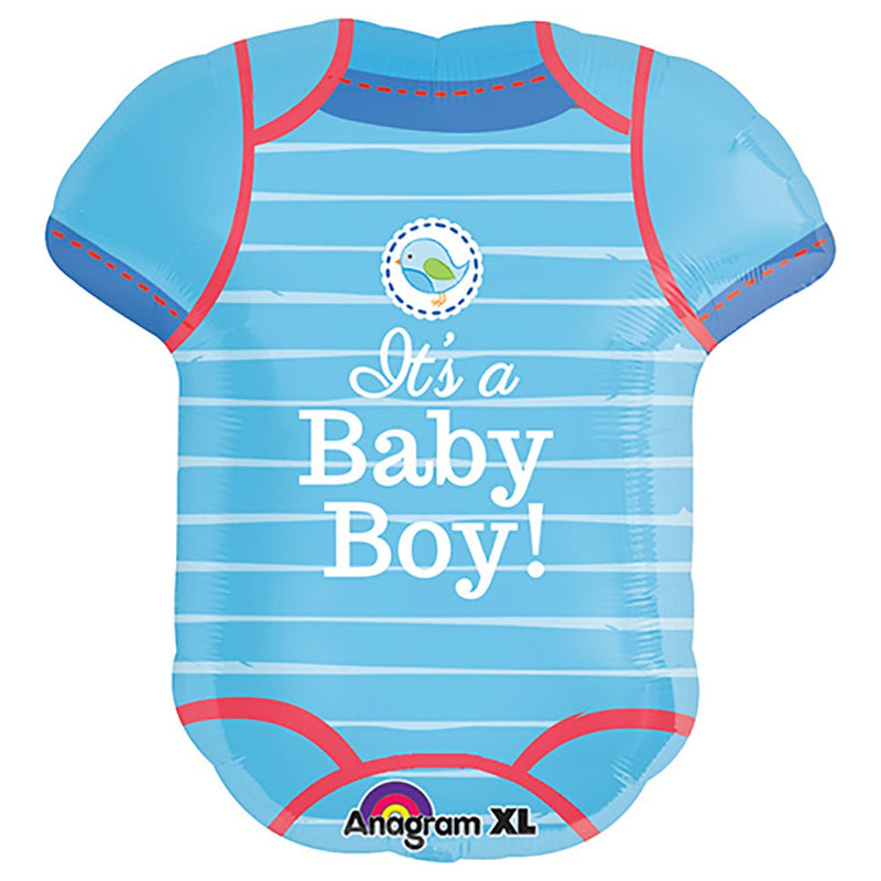Foil Balloon Shower With Love Boy 24 Inch