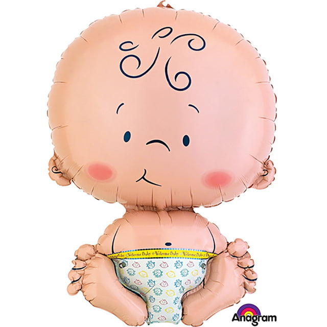 Foil Balloon Welcome Baby 24 Inch