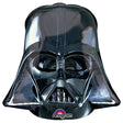 Foil Balloon Darth Vader Helmet Black