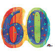 Foil Balloon 60th Birthday Celebration