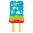 Foil Balloon Get Well Popsicle 26 Inch