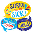 Get Well Foil Balloon 26 Inch
