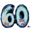 Foil Balloon 60th Birthday 26 Inch