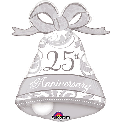 Anniversary Bell Foil Balloon