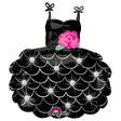 Foil Balloon Little Black Dress
