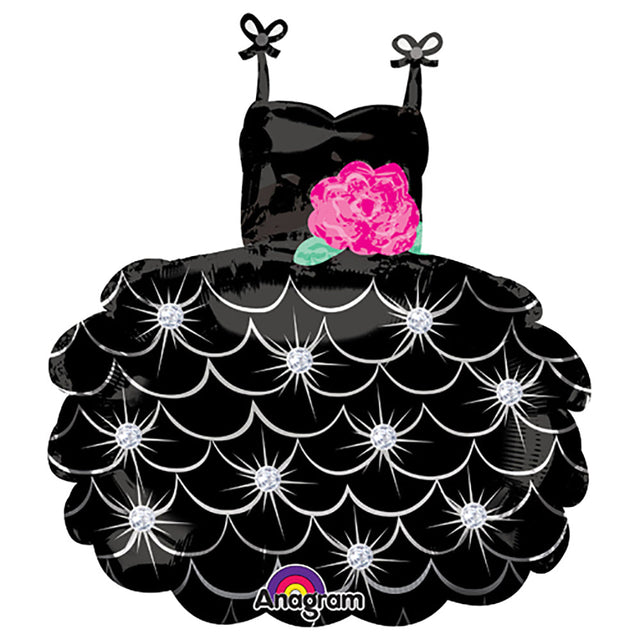 Foil Balloon Little Black Dress