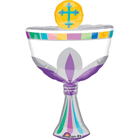 Communion Cup Foil Balloon