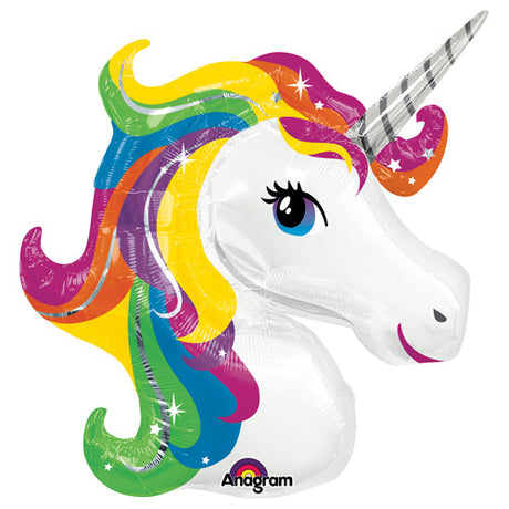 Rainbow Unicorn Foil Balloon