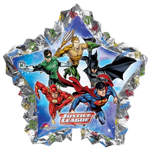 Justice League Foil Balloon 34 Inch