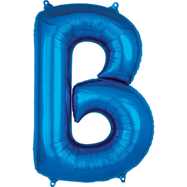 Foil Letter B Blue Balloon
