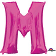 Foil Balloon Letter M Pink 34 Inch