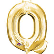 Gold Foil Letter Q Balloon