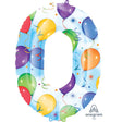Foil Balloon Number 0 - Anagram