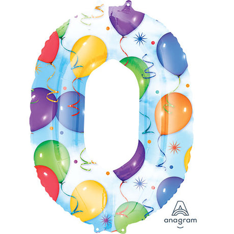Foil Balloon Number 0 - Anagram