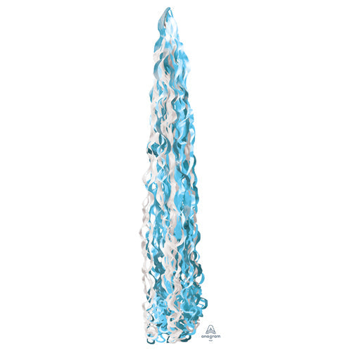 Balloon Tail Blue & White
