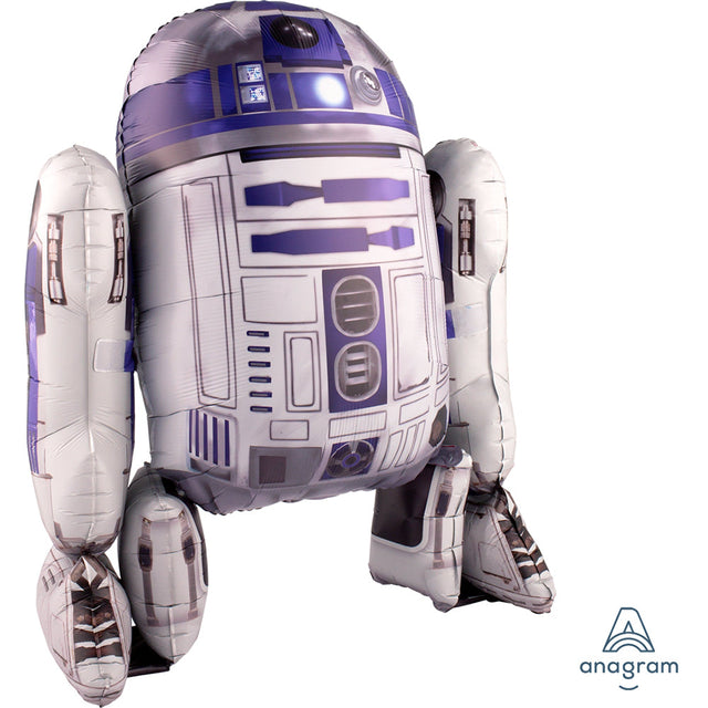 Star Wars R2D2 AirWalkers Foil Balloon