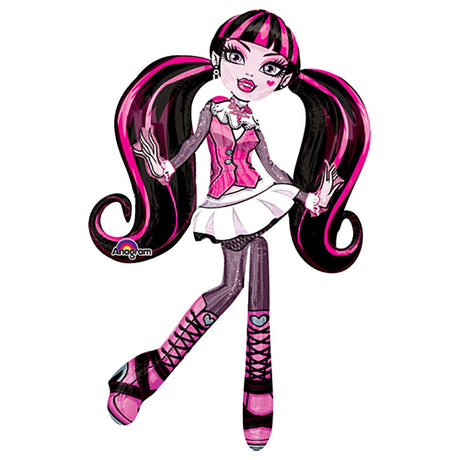 Foil Balloon Girls Draculaura AirWalkers