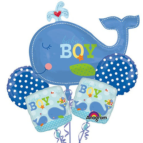 Baby Boy Balloon Bouquet