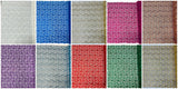 Angela Metallic Corded Lace Fabric - Embroidered Sequins Mesh Lace, Double Scallop Edge, 50-54" Width (1 Yard)