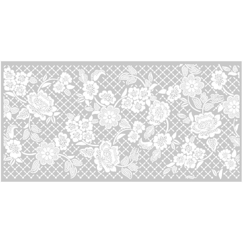 Angela Morrison Chantilly Lace Cake Stencil