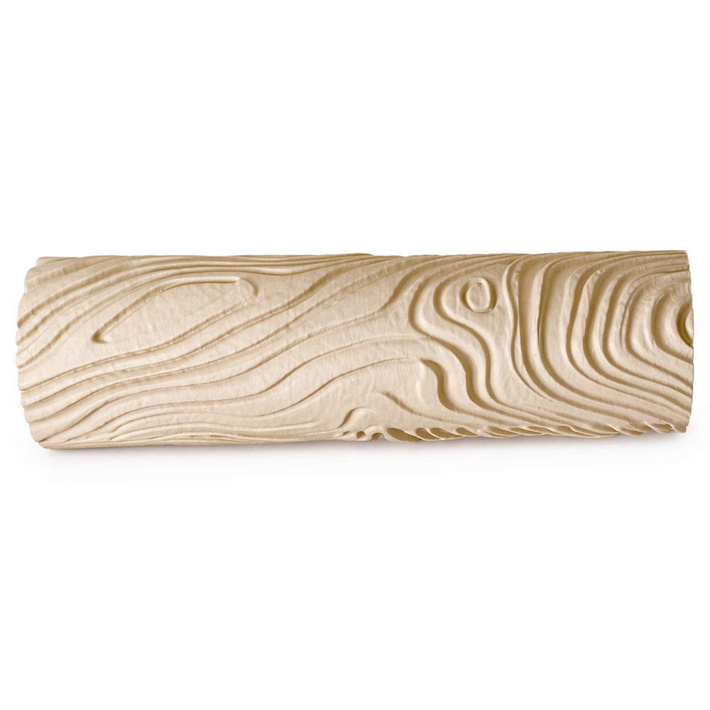 Angela Morrison Wood Textured Rolling Pin, 9"