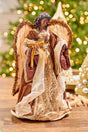 16" Renaissance Black Angel Tree Top