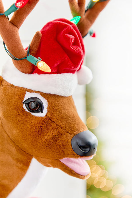 17" Mr. Christmas Animated Singing Reindeer