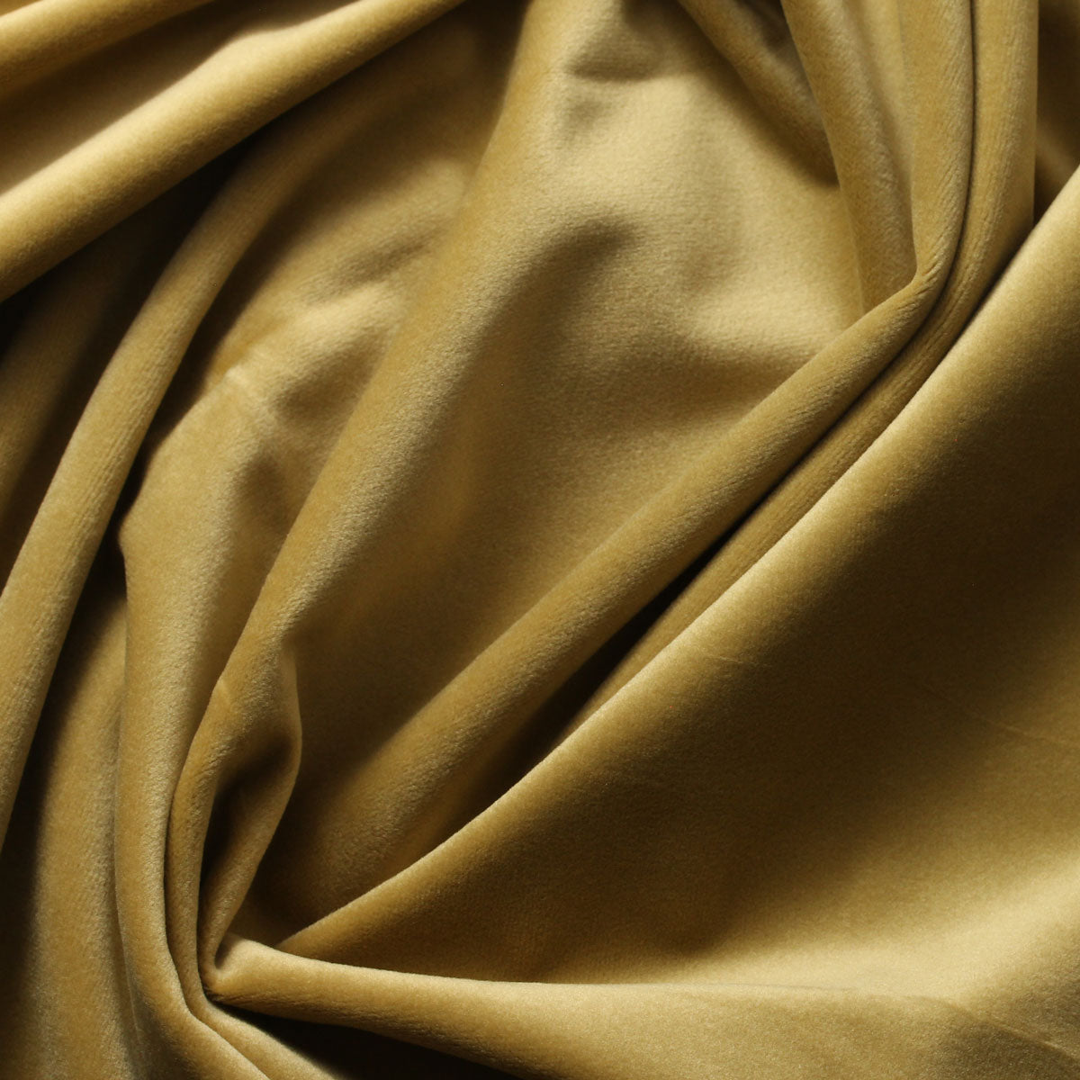 Camden Velvet Polyester Fabric - Solid Color, 60" Width (1 Yard)