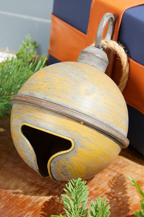10" x 7" Metal Jingle Ornament