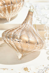 4"- 4.5" Antique Glass Ornament