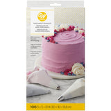 Wilton 15-Inch Parchment Triangles, 100-Count