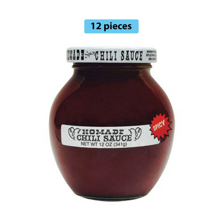 HOMADE SPICY CHILI SAUCE 12 OZ JAR