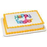 Hoppy Easter Bunny Edible Cake Image PhotoCake