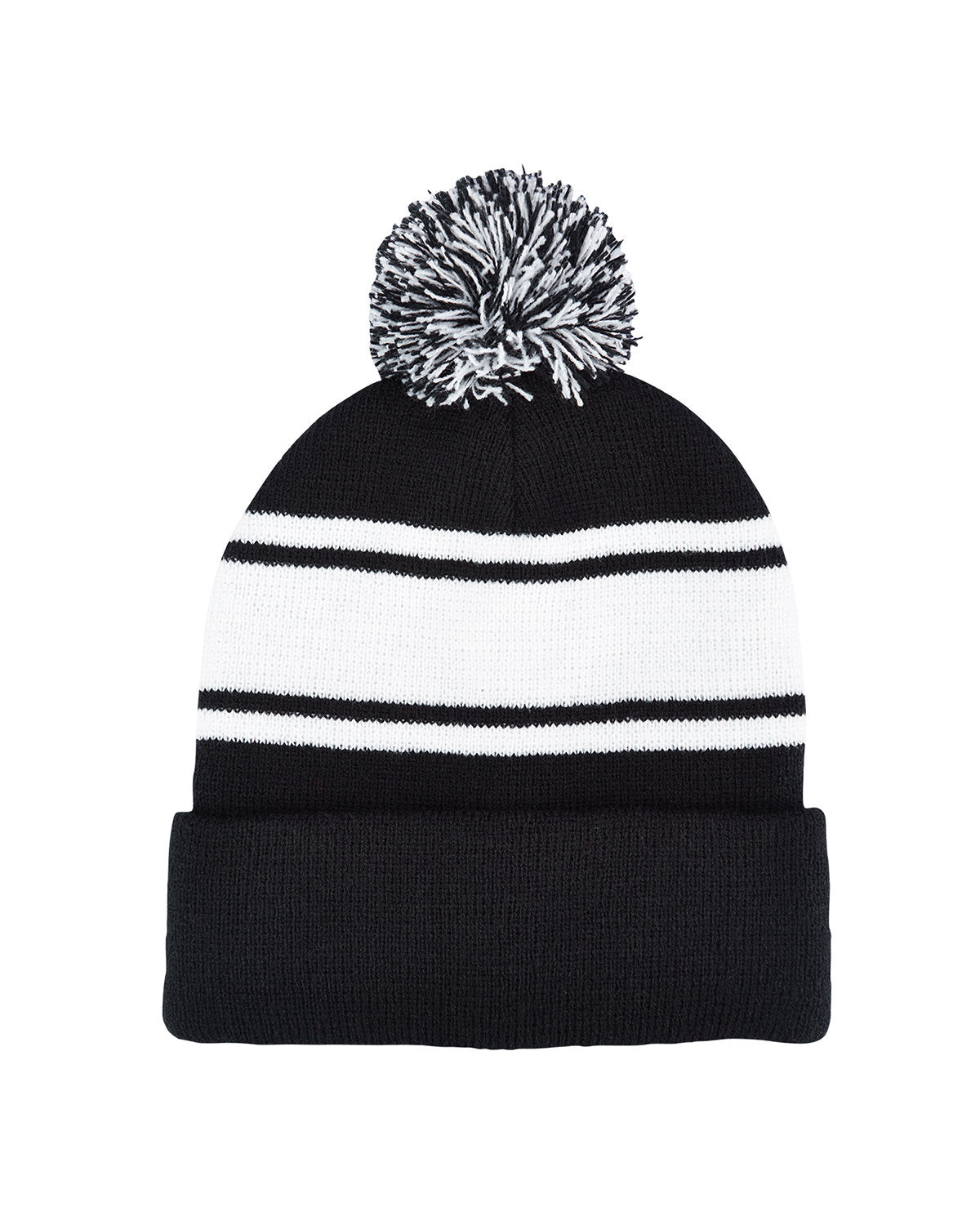 Knit Beanie With Pom Pom