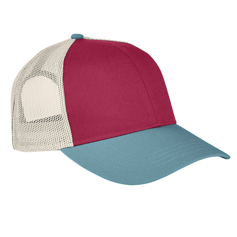 Tri-Color Trucker Cap