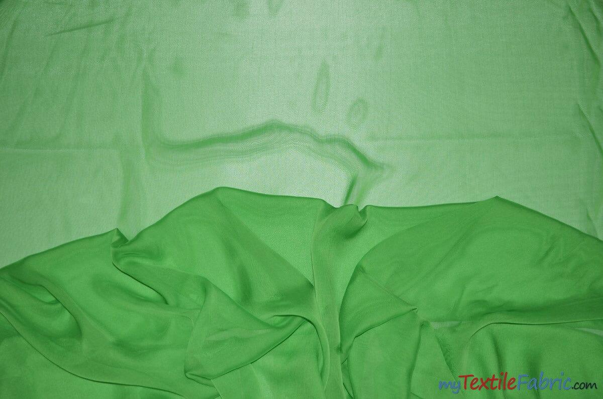 Two Tone Chiffon Polyester Fabric - Iridescent Sheer, 58/60" Width, Multiple Colors (Yards, Bolts, Sample Swatch)