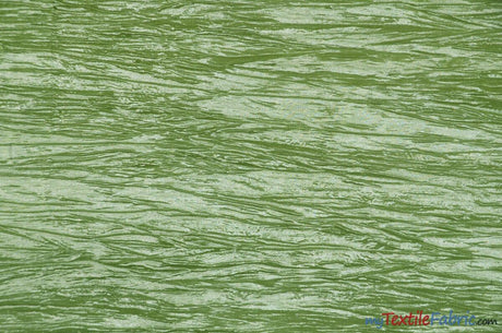 Crease Taffeta Crush Taffeta Polyester Fabric - Crushed Texture, 50/52" Width (Continuous Yards Or By Bolt)