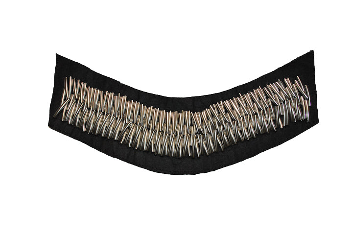 Embroidered Applique Punkish Style 9.25 x 2.50
