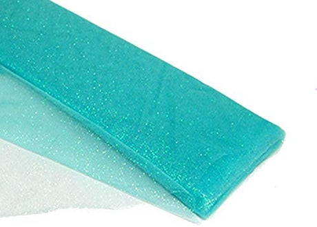 10 yardas de tela de tul con brillo en rollo para decoración de bodas y fiestas, 54 pulgadas de ancho