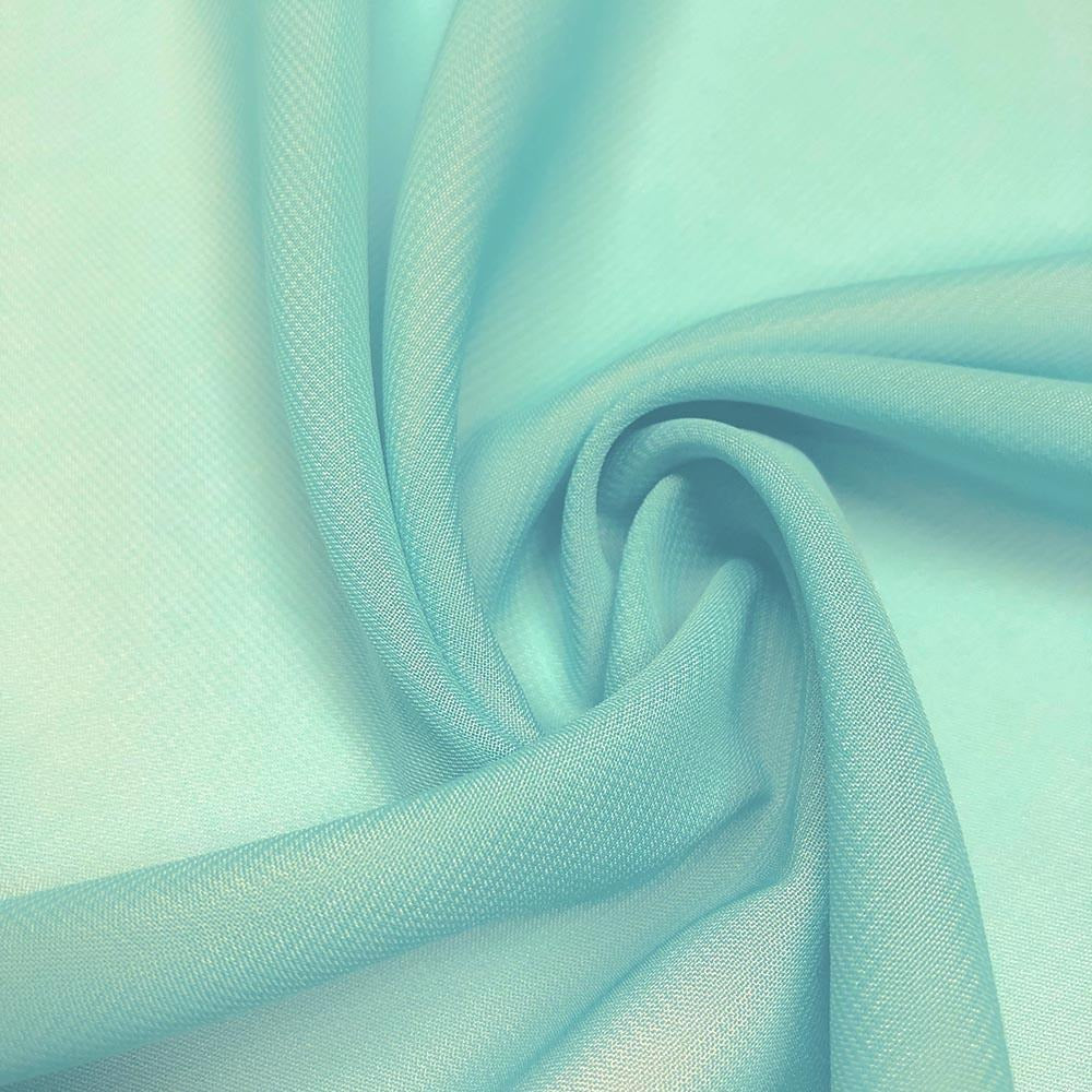 Solid Chiffon Polyester Fabric - Sheer, 58/60" Width