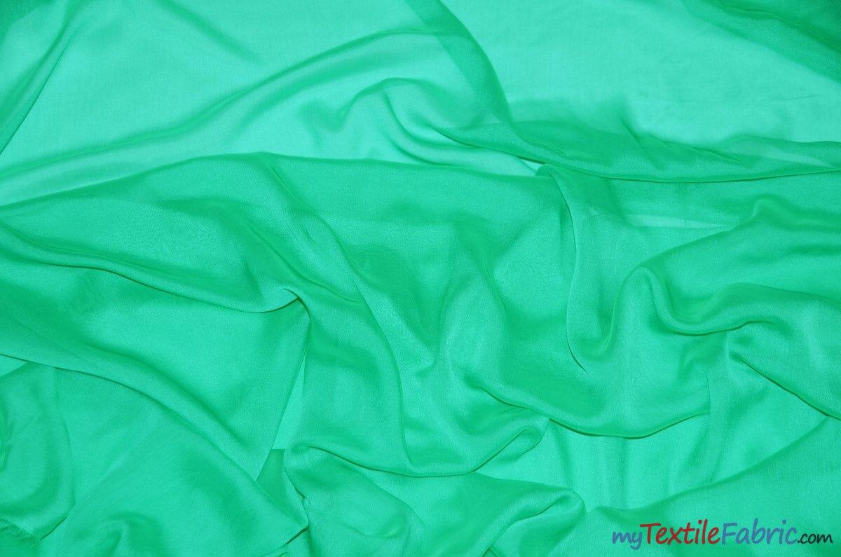 Two Tone Chiffon Polyester Fabric - Iridescent Sheer, 58/60" Width, Multiple Colors (Yards, Bolts, Sample Swatch)