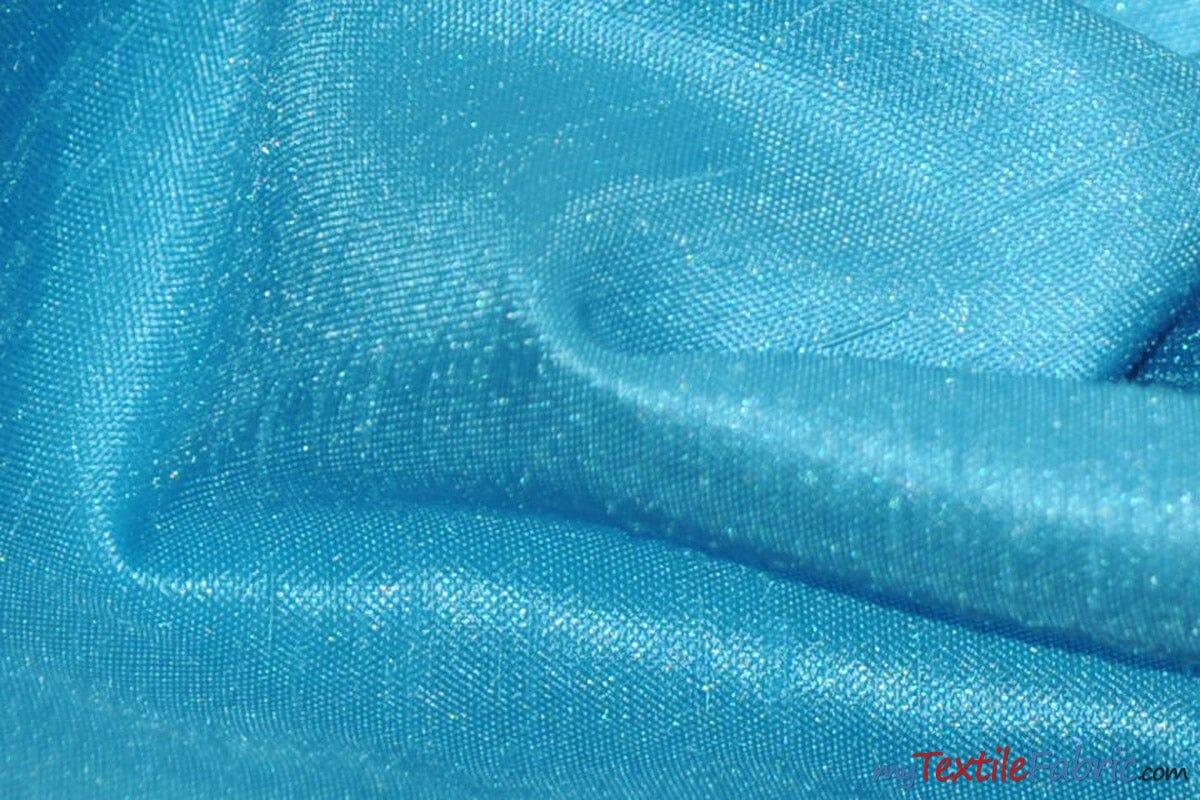 Shantung Satin Polyester Fabric - Reversible Satin Dupioni Silk, Multiple Colors, 58/60" Width (Yards, Bolts, Sample Swatches)