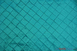 Pintuck 2X2 Taffeta Fabric - Diamond Pattern, 54" Width, Multiple Colors (1 Yard)