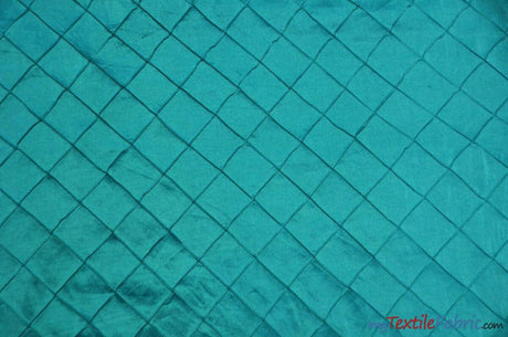 Pintuck 2X2 Taffeta Fabric - Diamond Pattern, 54" Width, Multiple Colors (1 Yard)